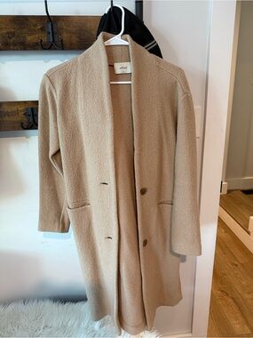 Wilfred Beige long Coat